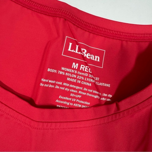 LL Bean Long Sleeve Rashguard Shirt Sun protection - Picture 3 of 5